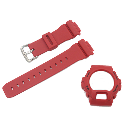 替换卡西欧DW/GW/GLX-6900DW6600/3230/GW-M5610/DW-5600树脂表带