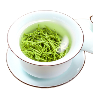 【品牌】绿茶2025新茶叶毛尖茶叶 高山云雾茶日照嫩芽罐装春茶1斤