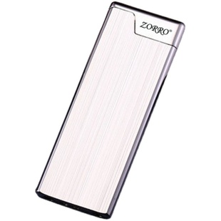 佐罗ZORRO超薄纯铜充气轻薄复古砂轮火石明火气体打火机刻字定制