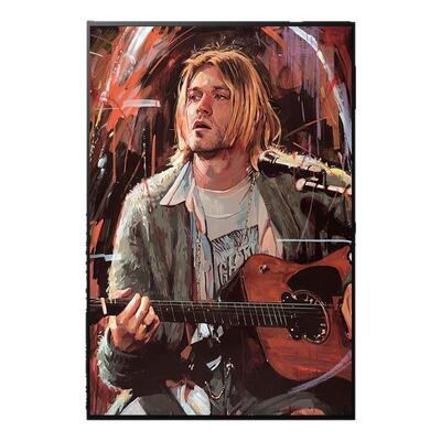 nirvana海报涅槃科特柯本