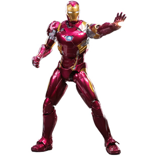 漫威正版钢铁侠反浩克装甲MK46复仇者联盟可动人偶手办男孩子模型