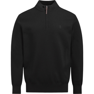 【商场同款】暇步士男装2026春季新款利落半拉链毛衣极简风羊毛衫