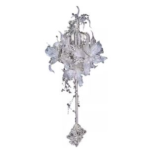 权杖手捧花diy材料包出嫁新娘结婚新婚礼物婚纱成品团扇重工高级