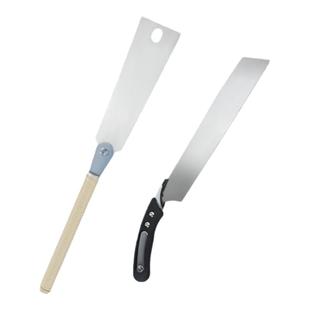 木工锯横截锯日式双面锯木板切割进口款锯硬木锯手工锯刀锯藤条柄