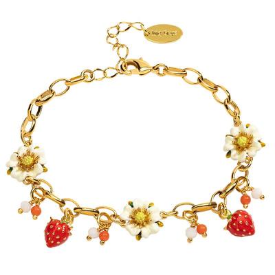 juicygrape手链女夏水果草莓