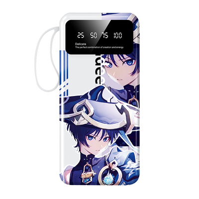 【3C认证】流浪者散兵充电宝20000毫安10000手机移动电源来图定制