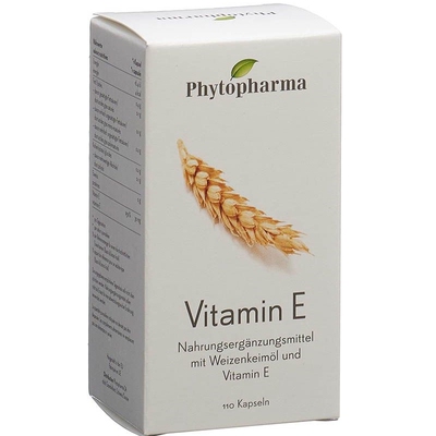 瑞士Phytopharma 小麦胚芽维生素E营养胶囊