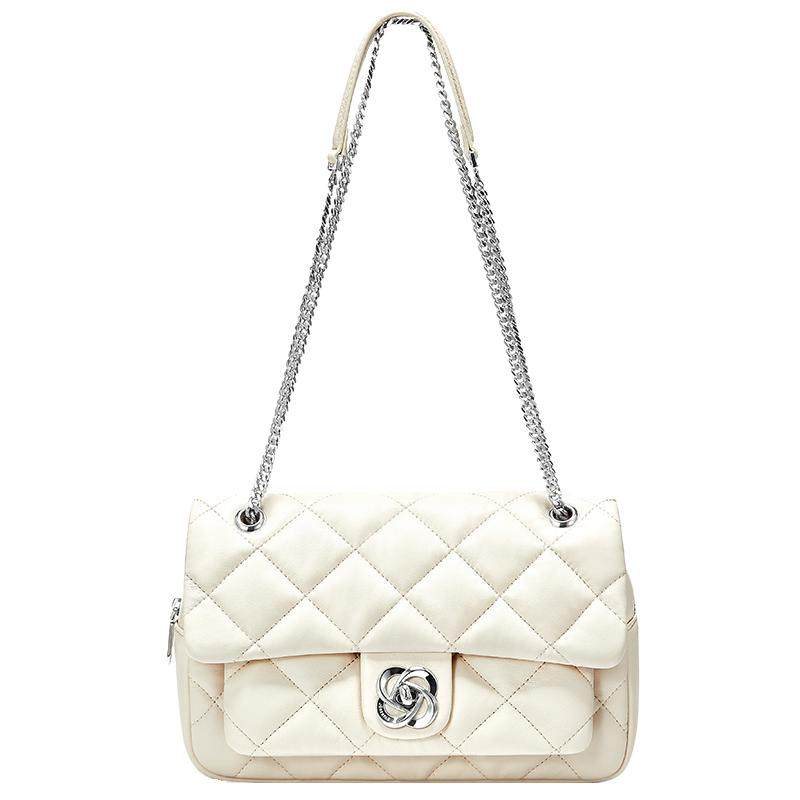 欧时纳华夫腋下包2026新款小方包菱格小香风高级感女士单肩斜挎包