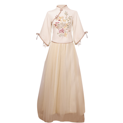 中式伴娘服女2026新款夏季