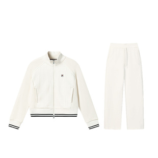FILA MUSE SET 斐乐官方长袖运动套装女春季新款跑步健身训练服
