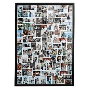 相框diy挂墙情侣礼物定制周岁大拼图全家福做成摆台加照片打印