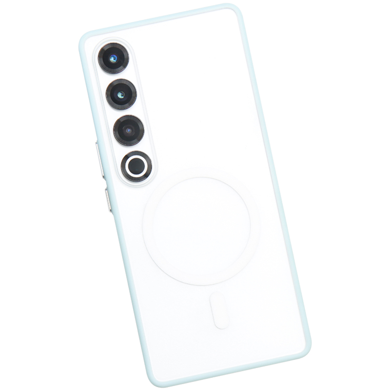适用于魅族21pro新款撞色护甲磁吸手机保护壳meizu21手机壳MagSafe全包直角防摔软边防摔磨砂超薄个性手机壳