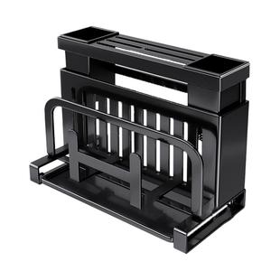 厨房刀架置物架家用多功能一体放菜刀砧板筷子锅盖刀具收纳盒架子