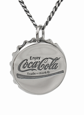 纯银银项链ins朋克风百搭吊坠