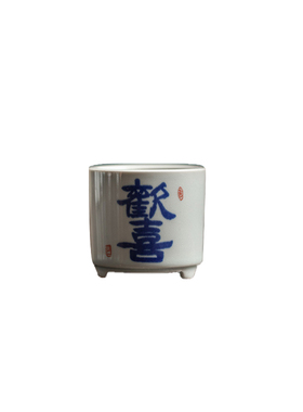 手绘语录草木灰釉简约ins风