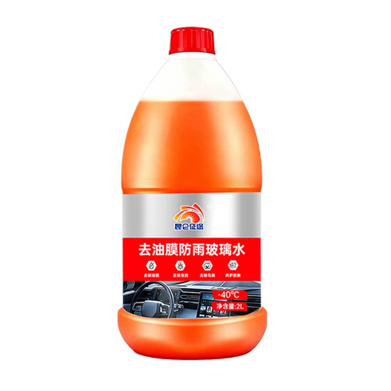 昆仑征途汽车玻璃水强力去污去油膜虫胶防冻浓缩雨刮水四季通用