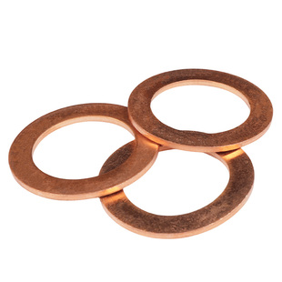 紫铜垫片 铜垫圈 紫铜密封垫片 船用垫片 纯紫铜垫片 1mm2mm 现货