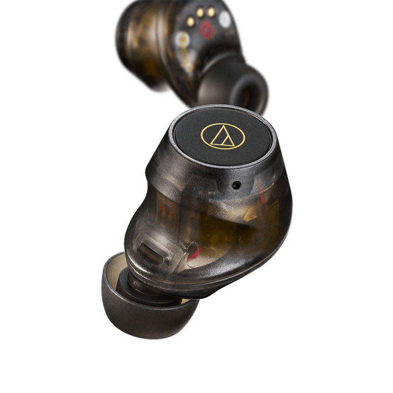 Audio Technica/铁三角 ATH-CKS30TW+重低音真无线耳机圆声带行货