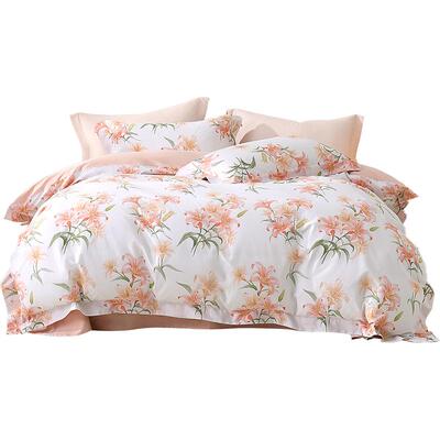 水星家纺60S长绒棉贡缎套件