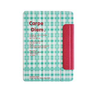 青桃原创格子苹果iPad9保护套 复古防弯第10代 2021款10.2保护壳 2024pro