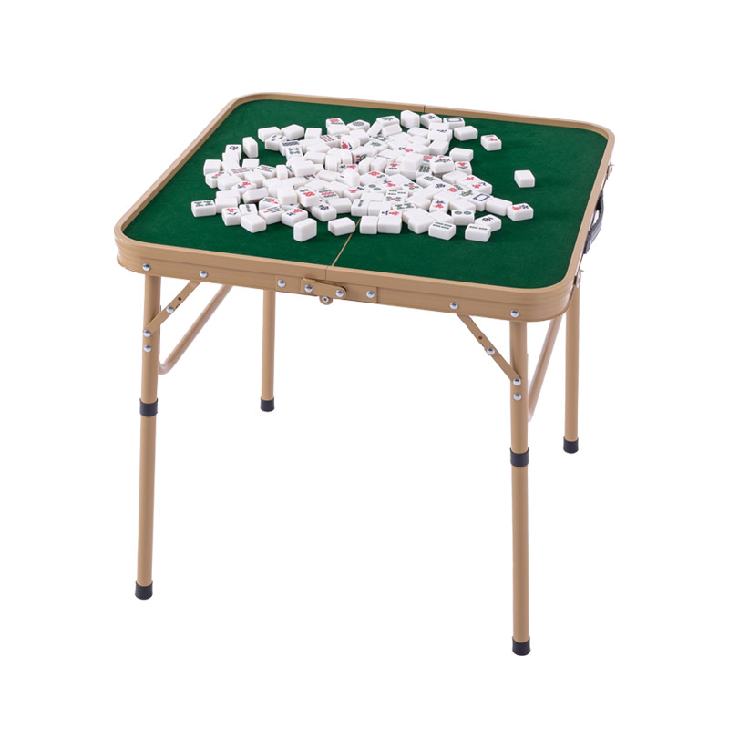 户外便携式折叠麻将桌子便携式露营迷你家用手搓麻雀台铝合金