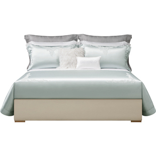 ROYALCOVER/罗卡芙欧式真丝长绒棉丝棉交织床单四件套 索斯特