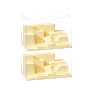 盲盒收纳展示架透明亚克力手办展示柜星星人创意泡泡玛特收纳盒