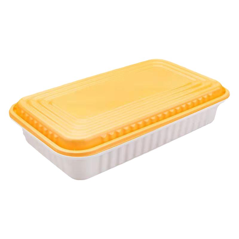 长方形高档熟食餐具锁扣打包盒