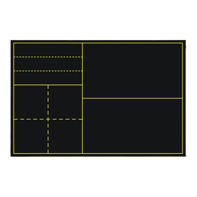 田字格磁力黑板贴粉笔字书写磁贴