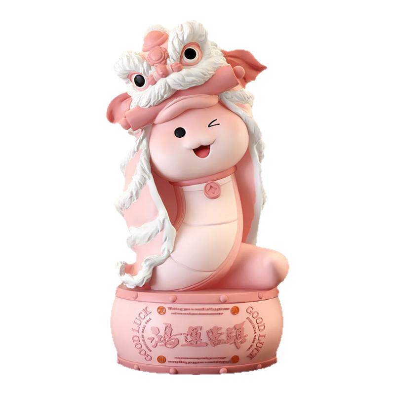 2025蛇年吉祥物礼物新年摆件红色装饰品春节过年喜庆客厅氛围布置