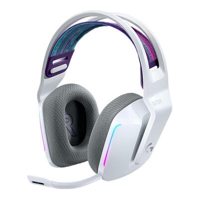 罗技G733无线电竞游戏头戴式耳机带麦RGB炫彩7.1声道降噪听声辨位