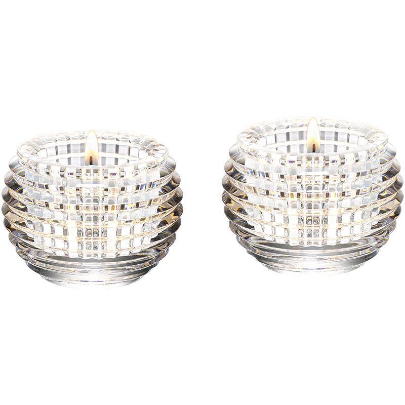 【礼物】Baccarat巴卡拉 EYE璀璨系列 烛台 2只 多色 礼盒