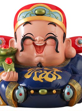 财神爷新居礼电视柜福禄寿三星