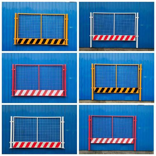 现货工地临时施工围挡电梯安全冲孔防护门围栏井护栏基坑网警示