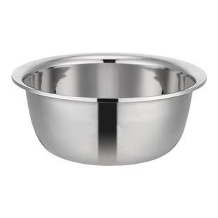 加厚304不锈钢盘子圆盘菜盘碟子家用加深汤盆餐盘水果装菜铁盘子