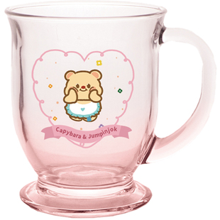 原创可爱小熊玻璃杯女生高颜值家用办公室水杯2025新款饮料杯礼物