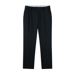 衬衫老罗[总裁T8]羊毛西裤男装复合蓄热直筒西装长裤247Z0S816N