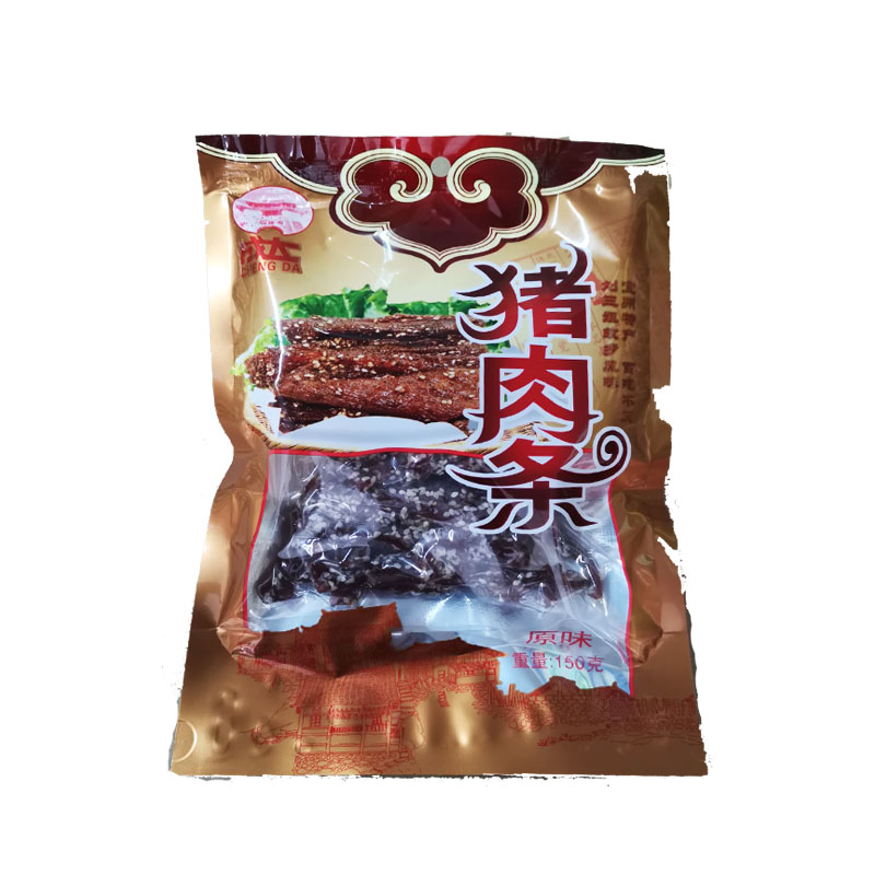 包邮成达猪肉条广西宜州刘三姐特产猪肉干香辣原味香肉条网红零食