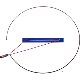 椭圆仪教具椭圆规公开课几何数学强磁高中教师教学校仪器学生实验
