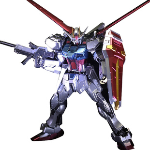 千手万代RG突击高达空战型金属着色强袭敢达拼装1:144模型官方