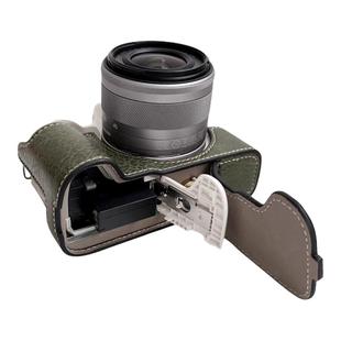 慢门MAMEN 佳能相机专用皮套 r10保护套r100r7r50v相机包200Dr50皮套r8rpM50保护壳r52r6二代配件