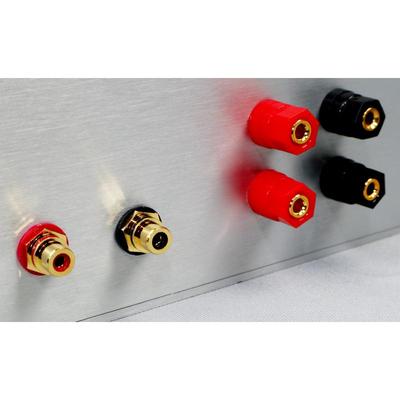 2608功放机箱双表全铝合金耳放 前级机箱 铝外壳 双显示