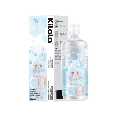 可啦啦kilala星露啵啵隐形眼镜美瞳护理液大瓶装清洁杀菌