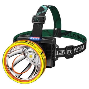 日本进口大功率头灯强光充电超亮超长续航户外手电筒头戴式夜钓灯