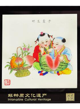 文化礼品商务会议天津年画杨柳青