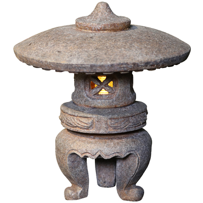 水磨坊户外灯发光中式庭院石灯笼