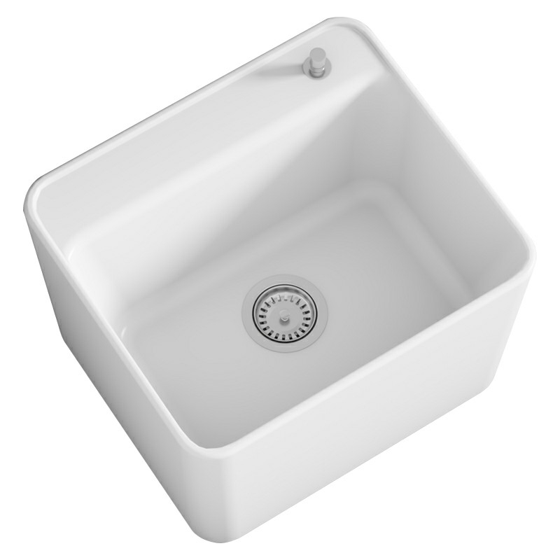 35CM高脚四脚陶瓷大号拖把池