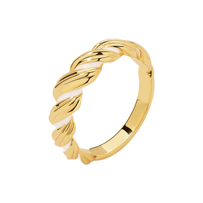 CHEZLOOPS简约气质款花环戒指