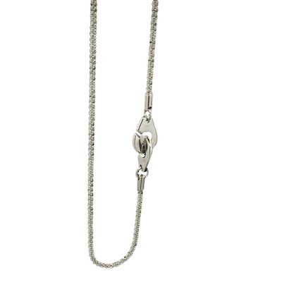 NFF钛钢手铐扣环吊坠项链