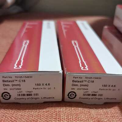 议价赛默飞70105-154630色谱柱 Betasil?C18?1504.6mm?5um 全新